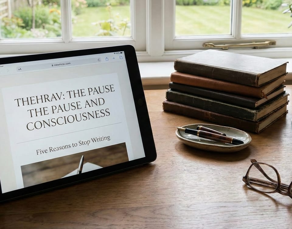 Ai generated about pause and self-discovery