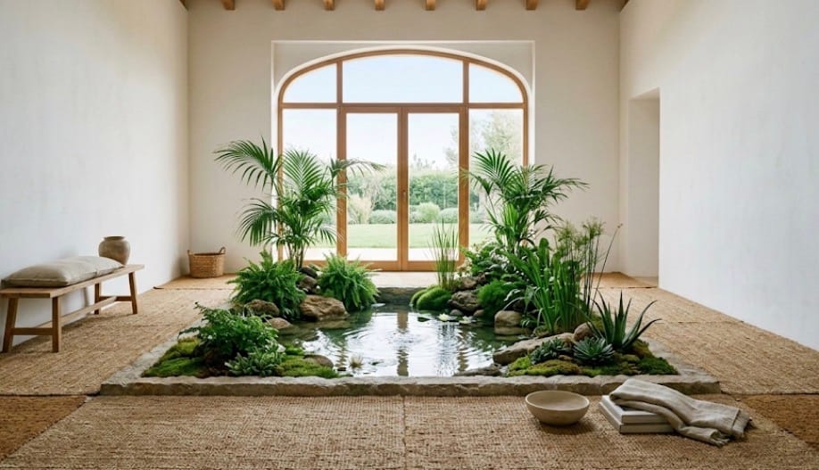 AI generated image to showcase the idea of meditation 